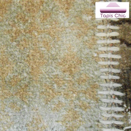 Tapis Patchwork Kilim Up-Cycle Beige par Angelo Tapis Patchwork Kilim Up-Cycle Beige par Angelo