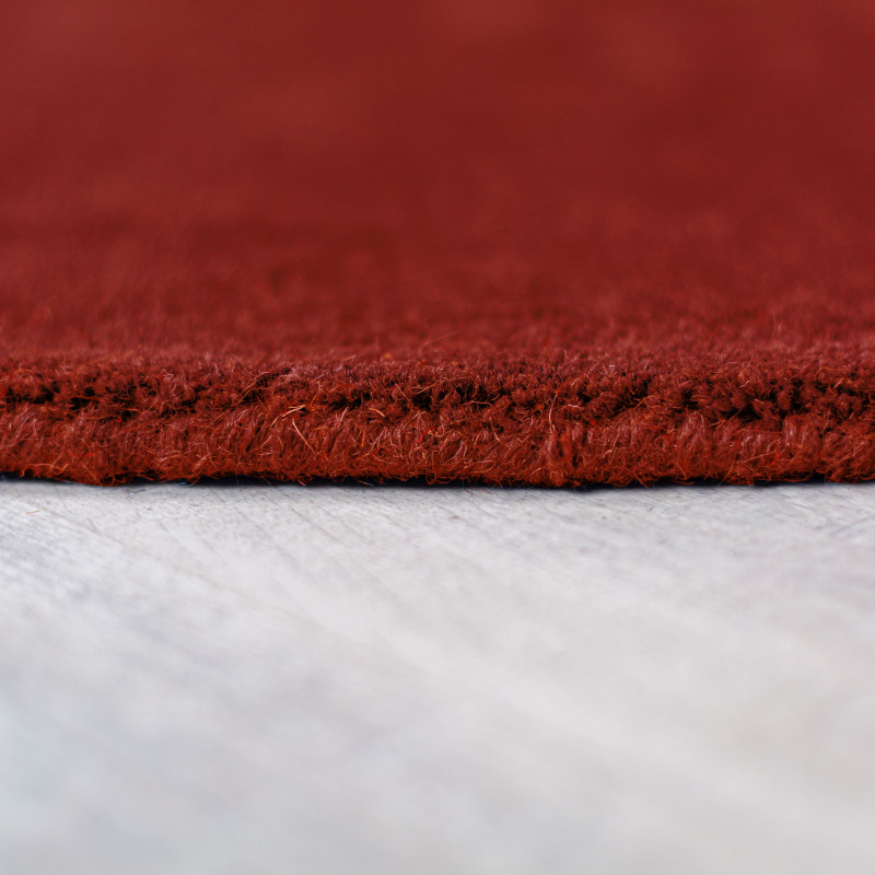Tapis de salon en laine orange Abstract Mia Segment