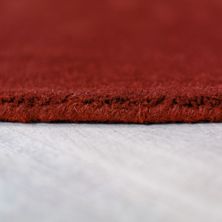 Tapis de salon en laine orange Abstract Mia Segment
