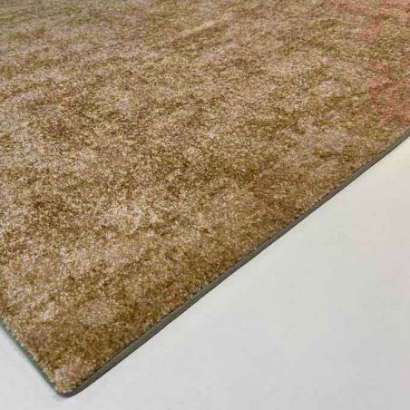 Tapis sur Mesure Rond Camel Budapeste bordure Tapis sur Mesure Rond Camel Budapeste bordure