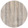 Tapis d'extérieur polypropylène Beige naturel Camino rond