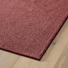 Tapis sur-mesure écoresponsable Rhode framboise