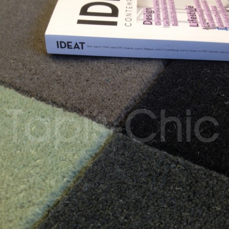 Tapis de salon en laine Linie Design