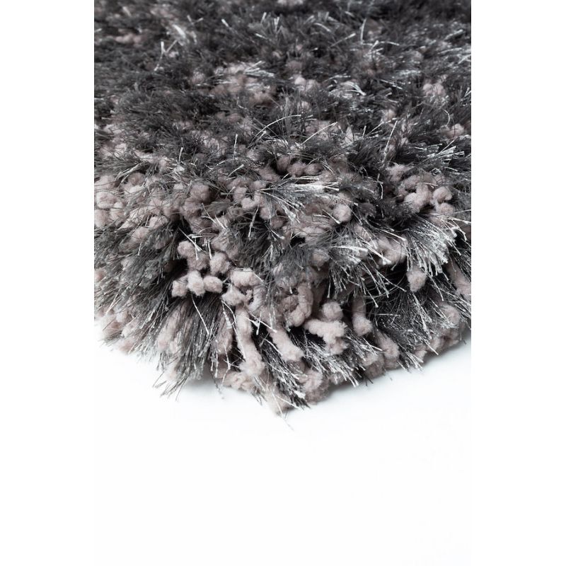 Tapis de salon Haut de Gamme Adore shaggy Anthracite