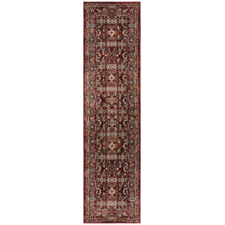Tapis de salon à motifs persans rouge Sandford RUNNER