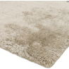 Tapis de chambre shaggy haute qualité forte épaisseur Monceau Beige