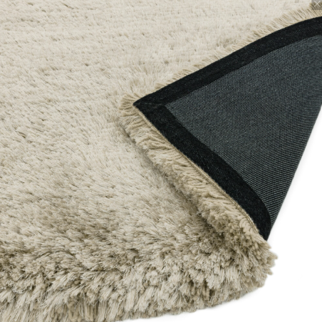 Tapis de chambre shaggy haute qualité forte épaisseur Monceau Beige
