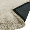 Tapis de chambre shaggy haute qualité forte épaisseur Monceau Beige