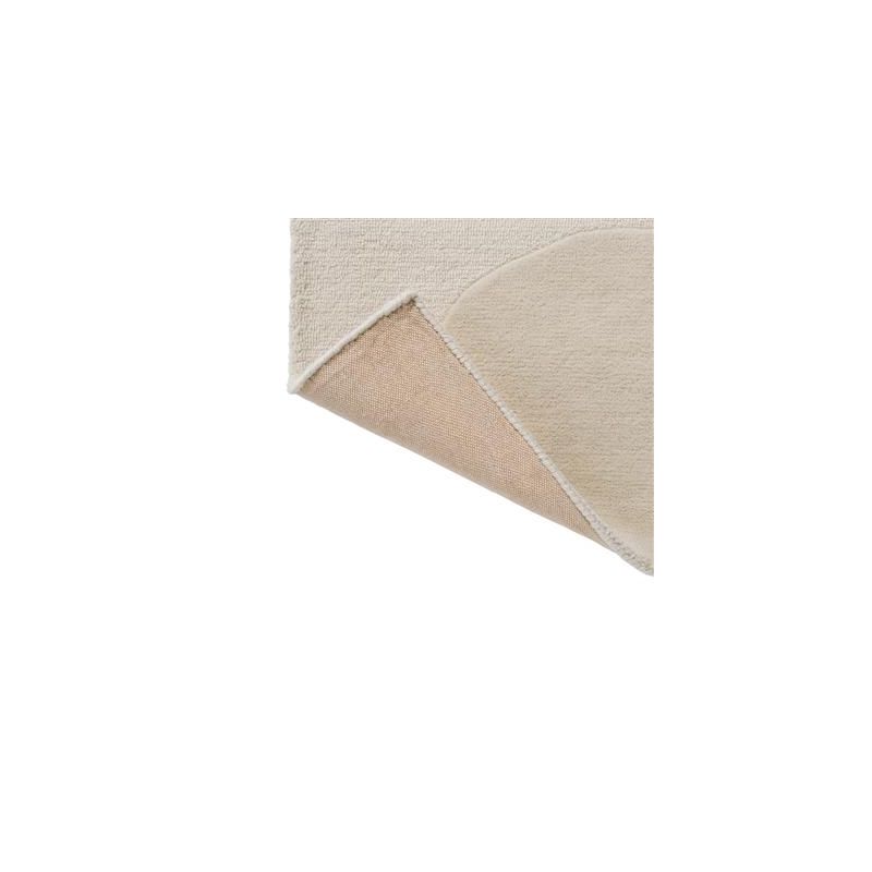 Tapis haut de gamme en laine écru Isot Kivet par Marimekko dos