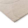 Tapis haut de gamme en laine écru Isot Kivet par Marimekko coin