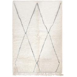 Tapis berbère marocain pure laine - tapis sur mesure 80 x 230 cm