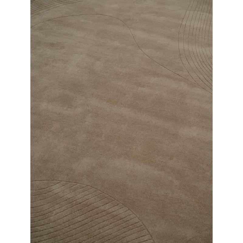 Tapis original Fluid Arc Earth zoom