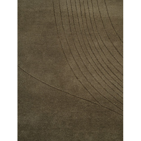 Tapis original Fluid Arc Olive DETAIL