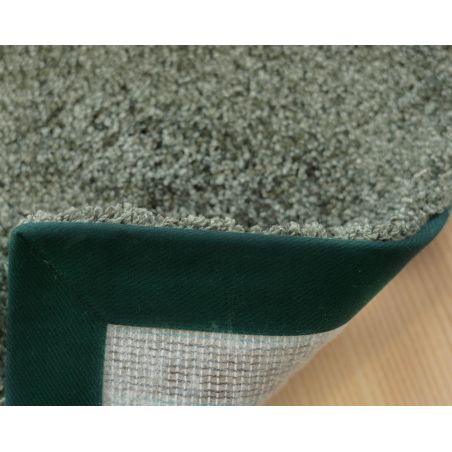 Tapis sur Mesure rectangulaire ou carré Vert Santiago ganse