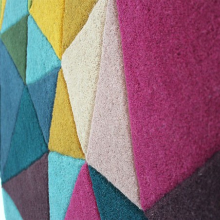 Tapis de salon design Falmouth multicolore par Flair Rugs