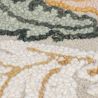Tapis original laine rose Floral Daphne