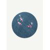 Tapis moderne Japanese Pond en PET