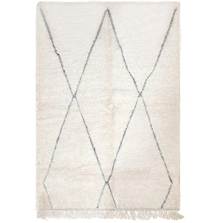 Tapis berbère marocain pure laine - tapis sur mesure 80 x 230 cm