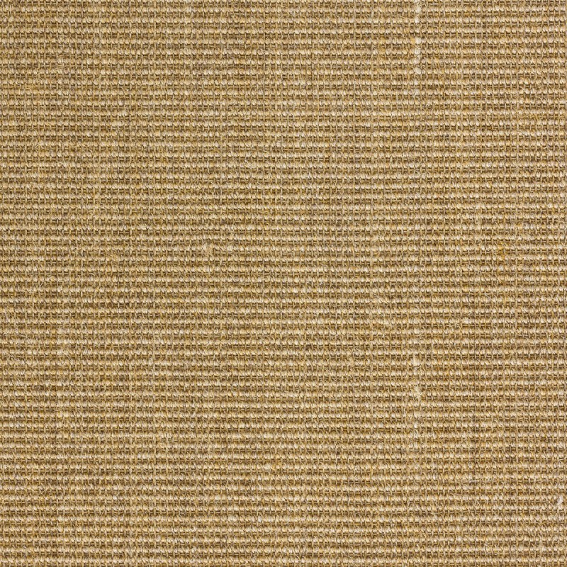 Tapis sur-mesure en sisal gansé beige