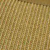 Tapis sur-mesure en sisal gansé beige