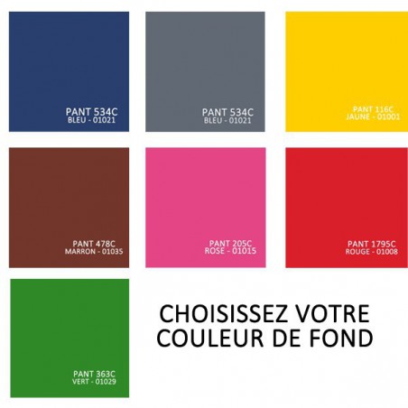 Tapis d'entrée avec logo 