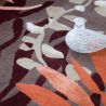 Tapis de salon moderne en laine multicolore Estella Submarine