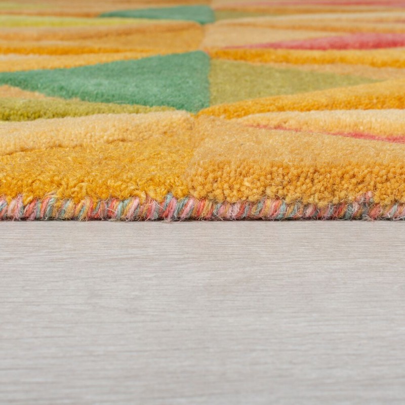 Tapis illusion en laine
