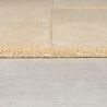 Tapis de salon moderne géométrique moderno Damier naturel