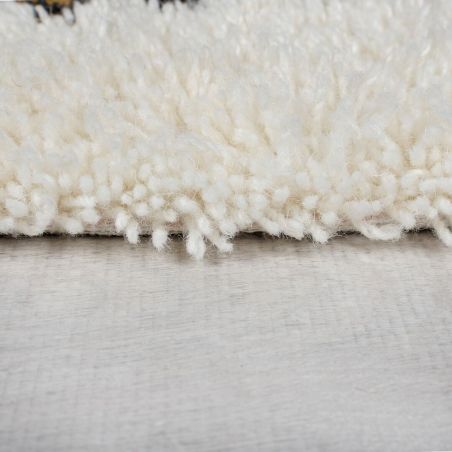 Tapis berbere epais en pure laine Fes 