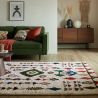 Tapis berbere epais en pure laine Fes 