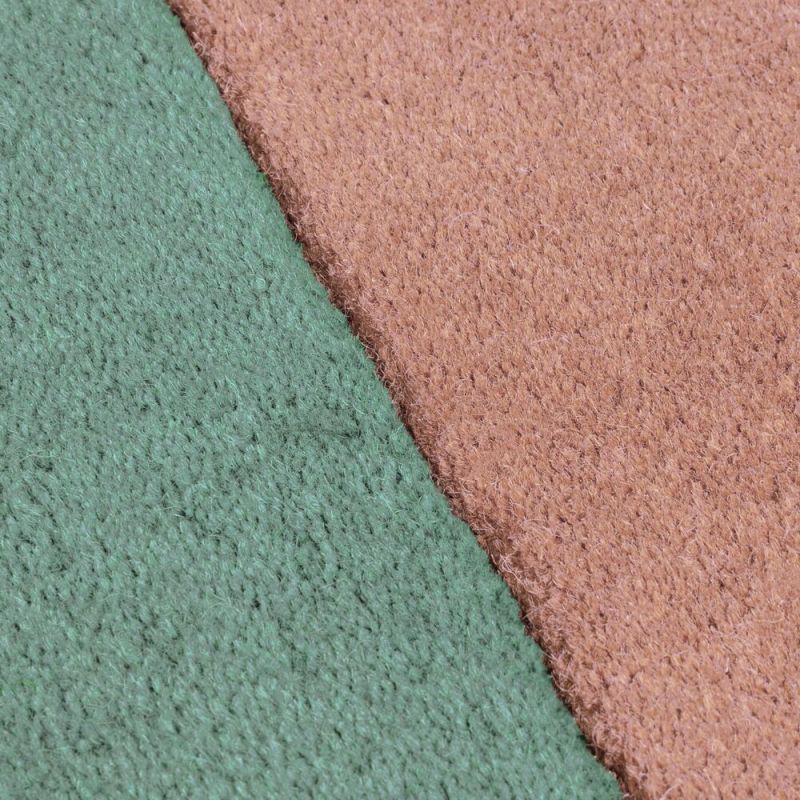 Tapis en laine forme originale bright multi Lozenge