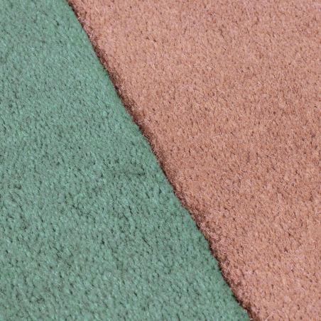 Tapis en laine forme originale bright multi Lozenge