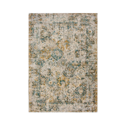 Tapis de salon tissé plat en polyester Bakhtiari Fener