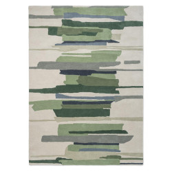 Tapis en laine formes géométriques Zeal Forest