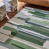 Tapis en laine formes géométriques Zeal Forest