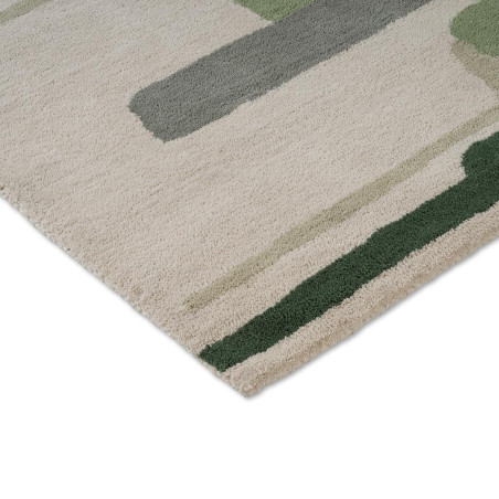 Tapis en laine formes géométriques Zeal Forest