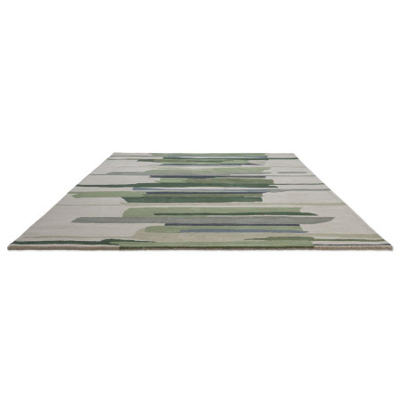 Tapis en laine formes géométriques Zeal Forest