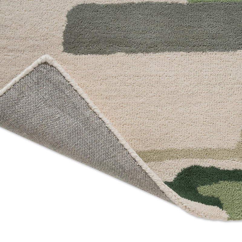 Tapis en laine formes géométriques Zeal Forest