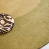 Tapis Pure laine Element Lane Vert