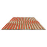 Tapis moderne haut de gamme pure laine Décor Pilar Coral