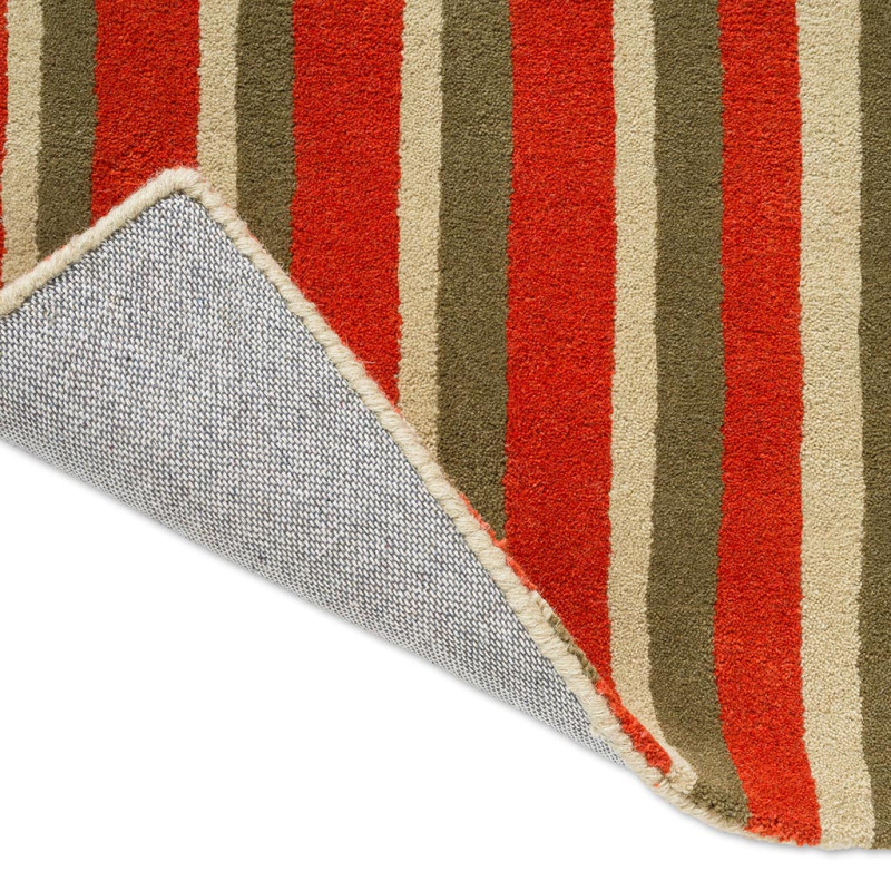 Tapis moderne haut de gamme pure laine Décor Pilar Coral