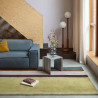 Tapis moderne haut de gamme pure laine Décor Linear Retro