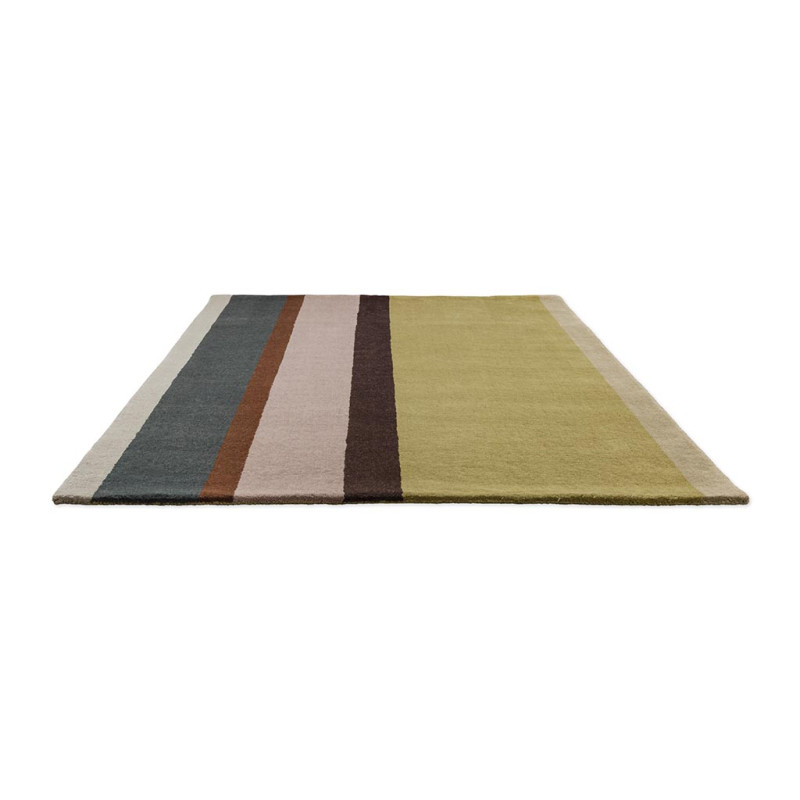 Tapis moderne haut de gamme pure laine Décor Linear Retro