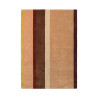 Tapis moderne haut de gamme pure laine Décor Linear Ruby
