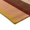 Tapis moderne haut de gamme pure laine Décor Linear Ruby