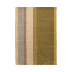 Tapis moderne haut de gamme pure laine Décor Linear Earth