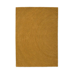 Tapis moderne haut de gamme pure laine Décor Echo Ochre