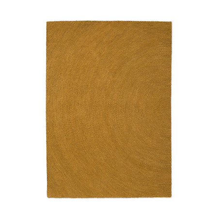Tapis moderne haut de gamme pure laine Décor Echo Ochre