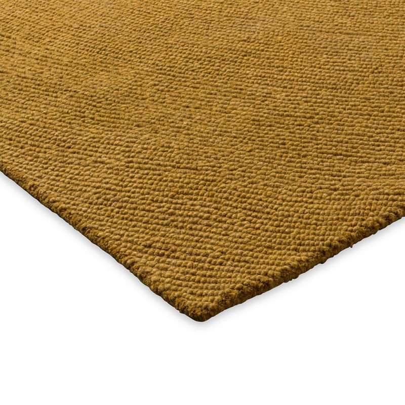 Tapis moderne haut de gamme pure laine Décor Echo Ochre