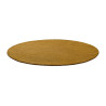 Tapis moderne haut de gamme pure laine rond Décor Echo Ochre